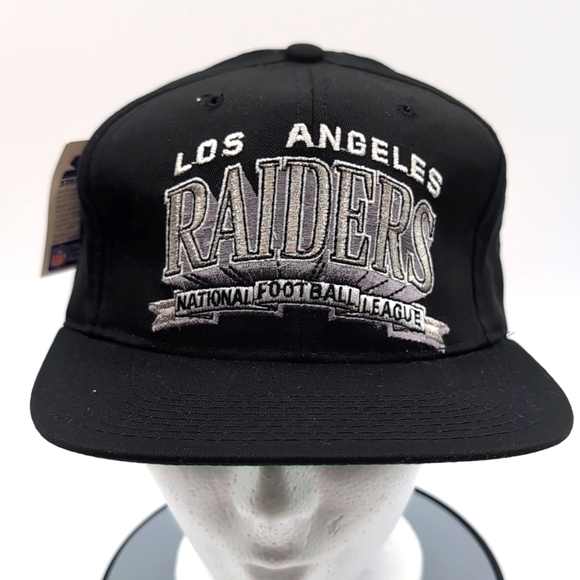 STARTER Other - Starter| NWT Vintage NFL Black Los Angeles Raiders Sports Cap Snap Back